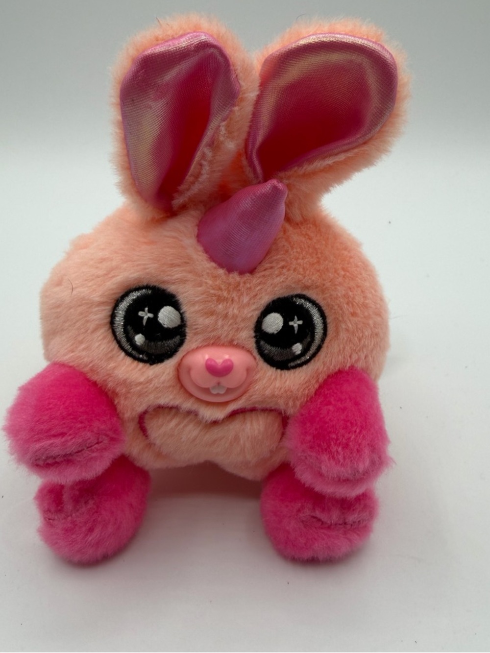 ZURU Rainbocorns Bunnycorn Pomme Pink Bunny Plush 4" Mini Unicorn Wings